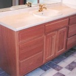 Custom Vanity Natural Varnish