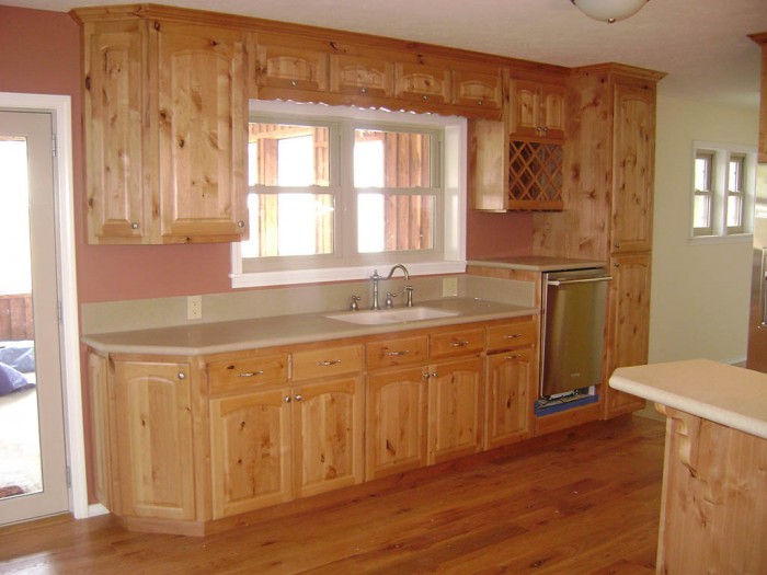 Mattingly Kitchen - Solid Knotty Alder Wood - Buffet Area