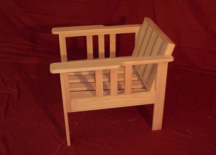 Mission Style Chair Natural