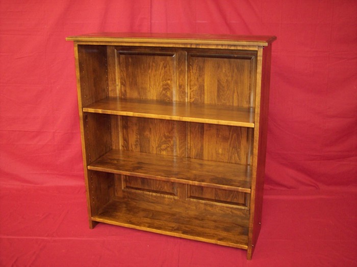 Shaker Style Solid Maple Bookcase