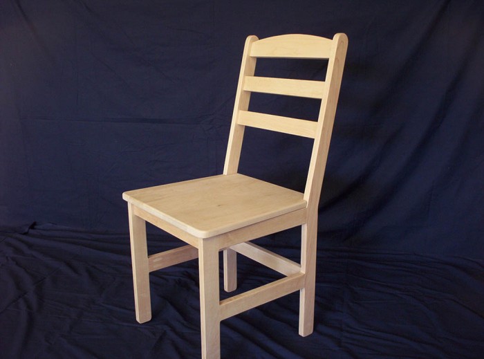 Reindl - Solid Maple Shaker Style Ladder Back Chair