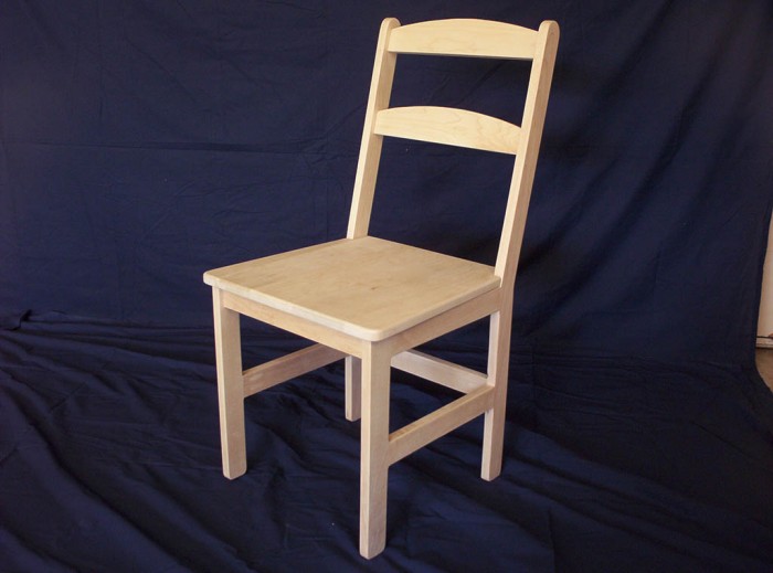 Reindl - Solid Maple Shaker Style Arched Back Chair