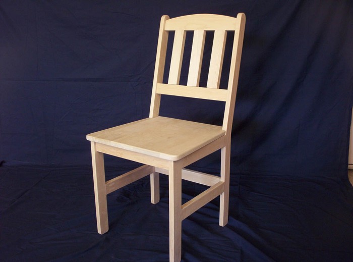 Reindl - Solid Maple Shaker Style Standard Back Chair