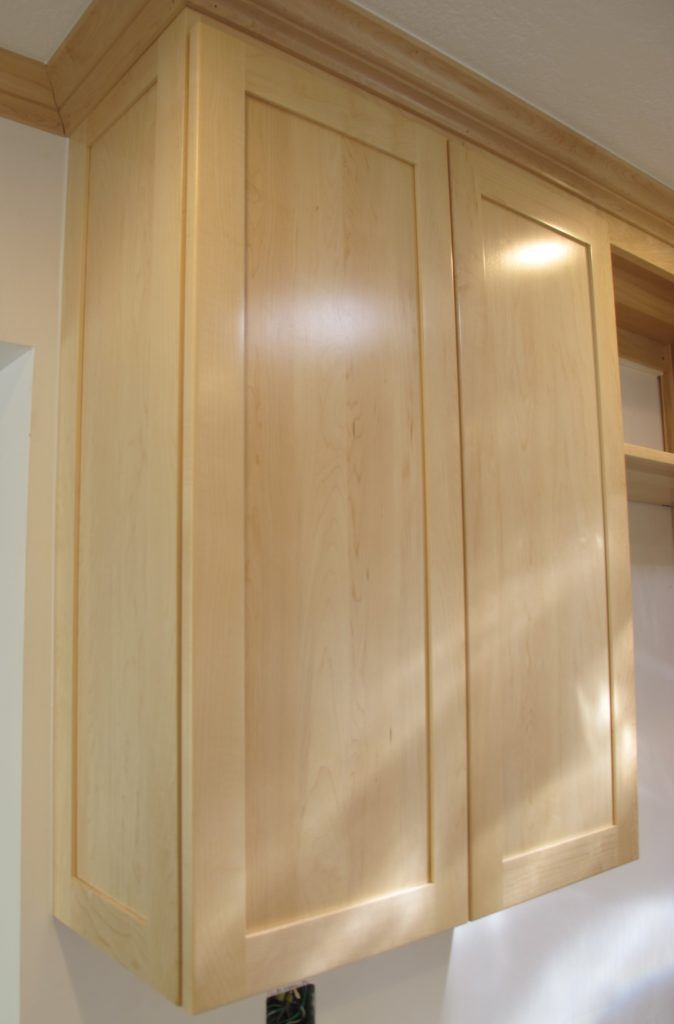 Solid Maple Wall Cabinet | HealthyCabinetmakers.com